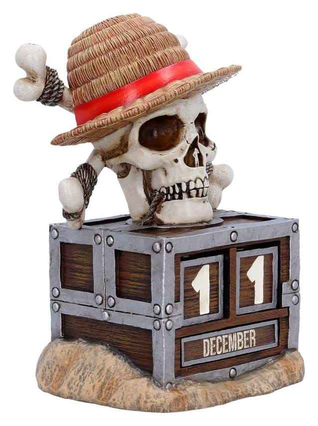 One Piece Evighetskalender Luffy Jolly Roger 16 cm