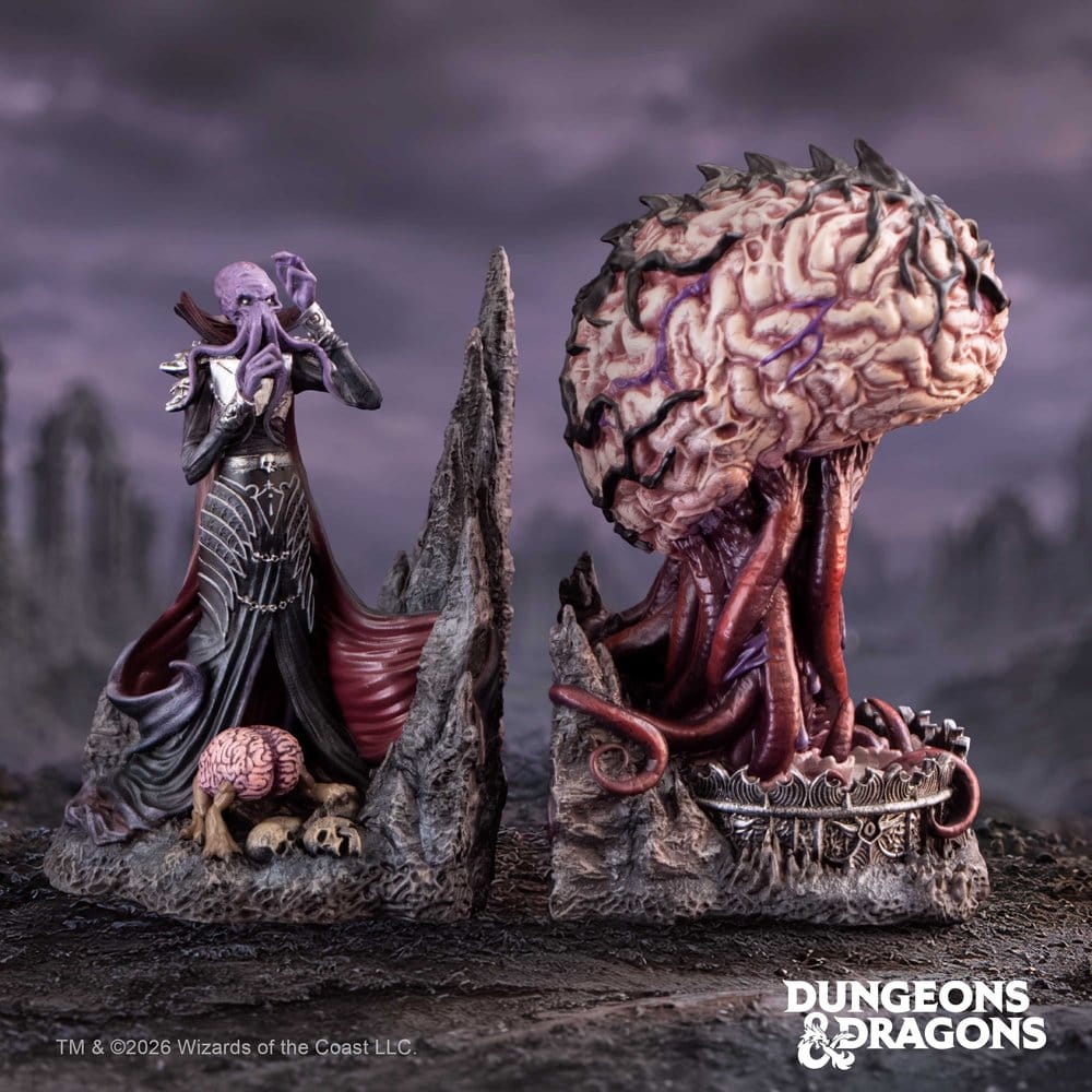 Dungeons & Dragons Bookends Illithid 20 cm