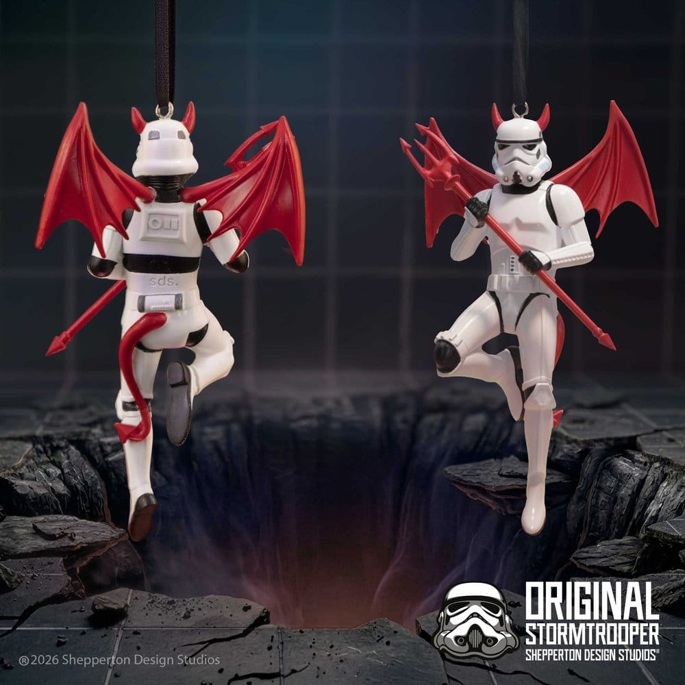 Original Stormtrooper Hanging Ornament What the Hell 11 cm