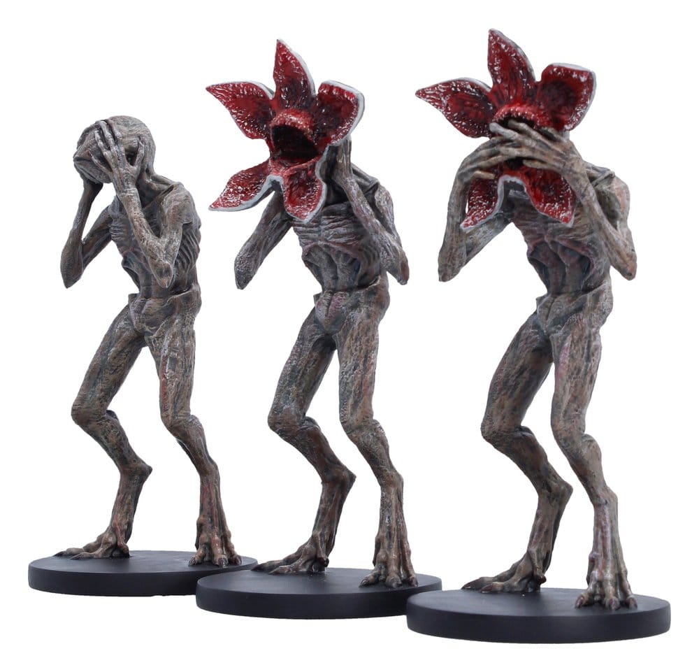 Stranger Things Figure Three Wise Demogorgons 16 cm