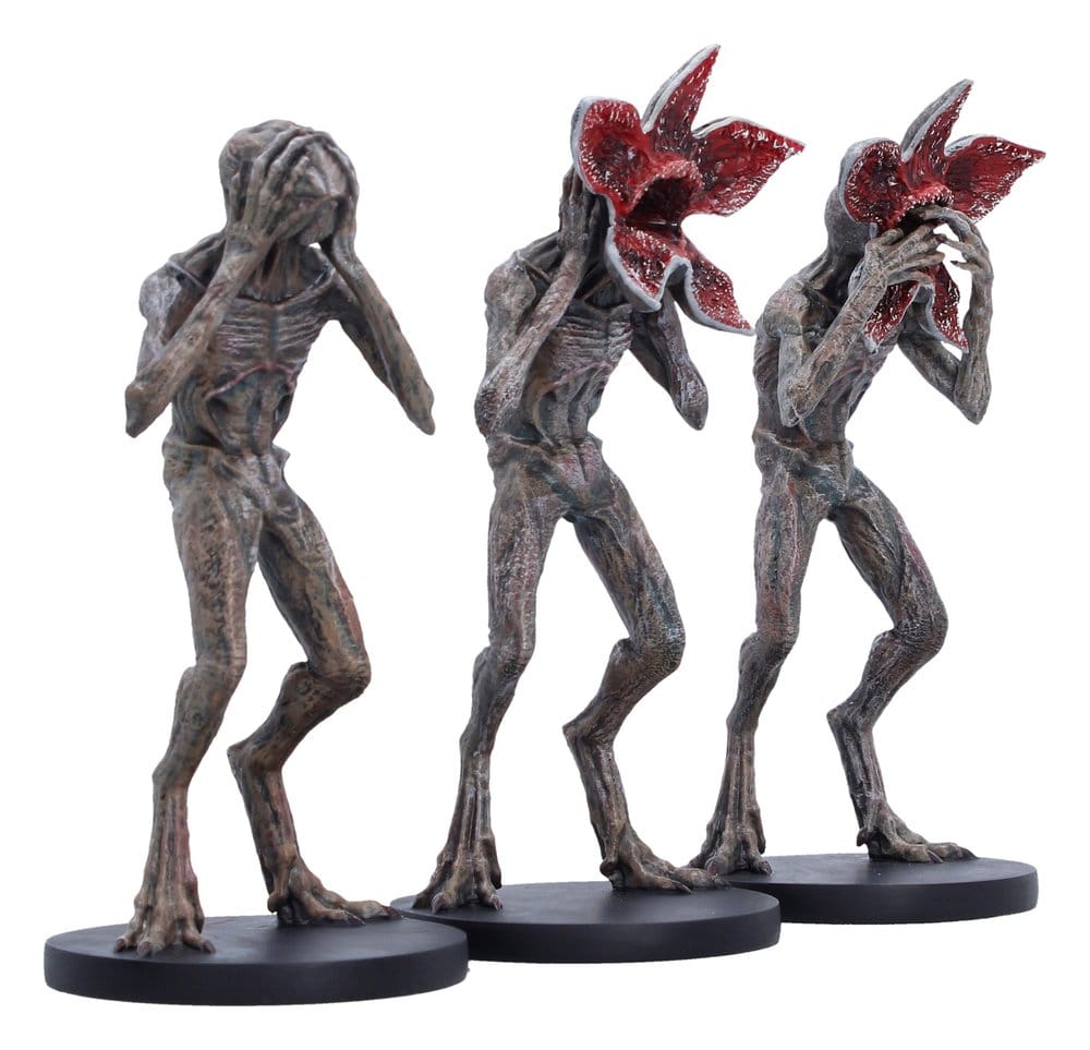 Stranger Things Figure Three Wise Demogorgons 16 cm