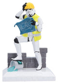 Original Stormtrooper Figure Hit a Brick Wall 18 cm
