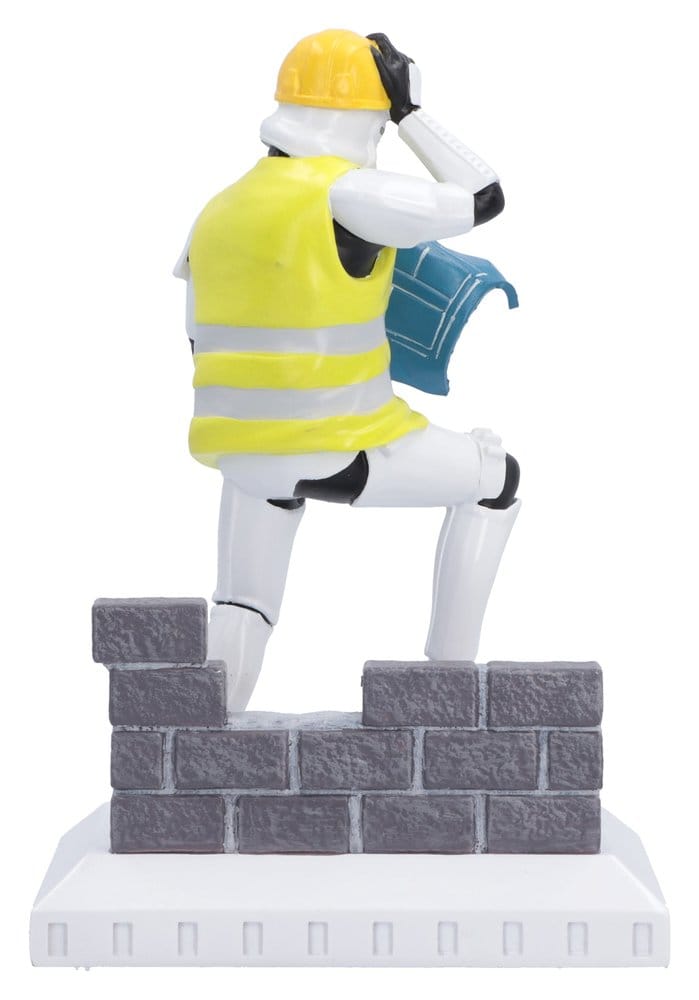 Original Stormtrooper Figure Hit a Brick Wall 18 cm