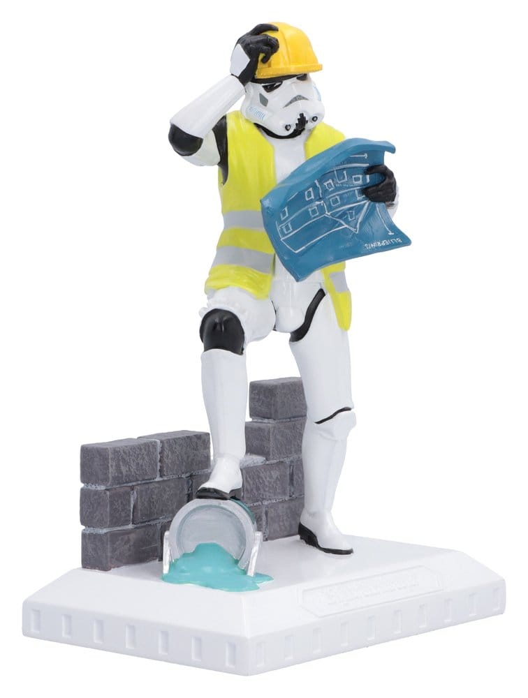Original Stormtrooper Figure Hit a Brick Wall 18 cm