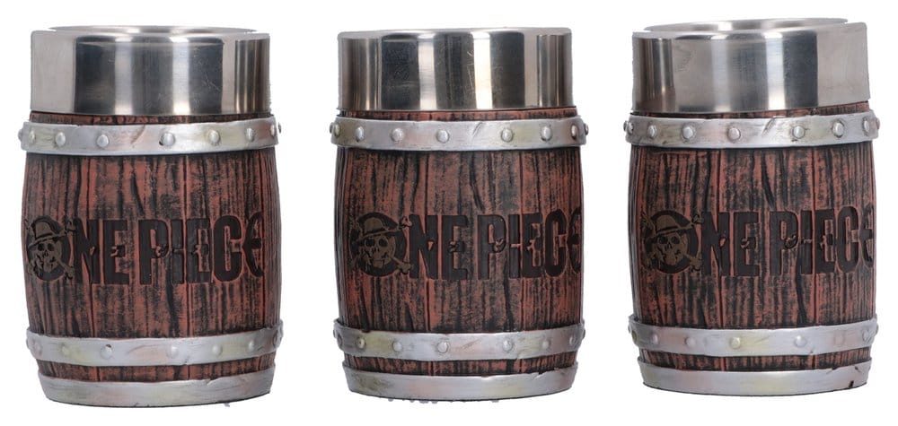 One Piece Shot Glass Set Barrel 8 cm
