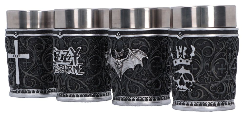 Ozzy Osbourne Shot Glass Set Prince of Darkness 9 cm