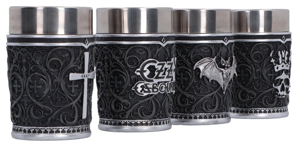 Ozzy Osbourne Shot Glass Set Prince of Darkness 9 cm
