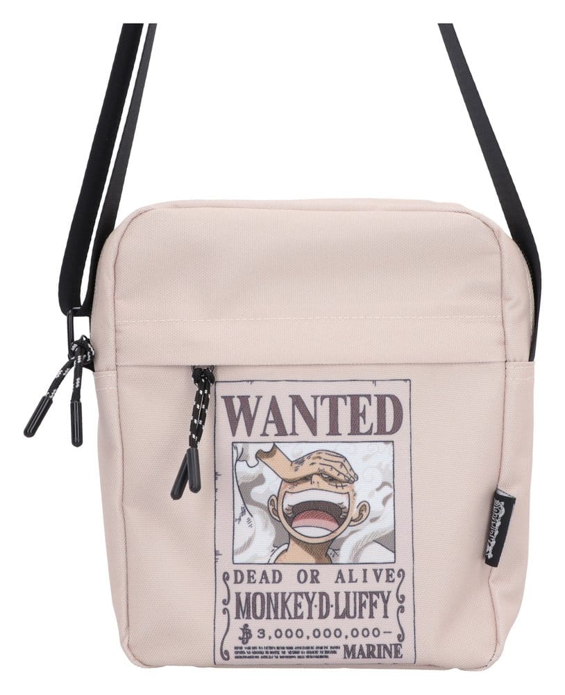 One Piece Crossbody Bag Luffy Wanted Poster 23 cm