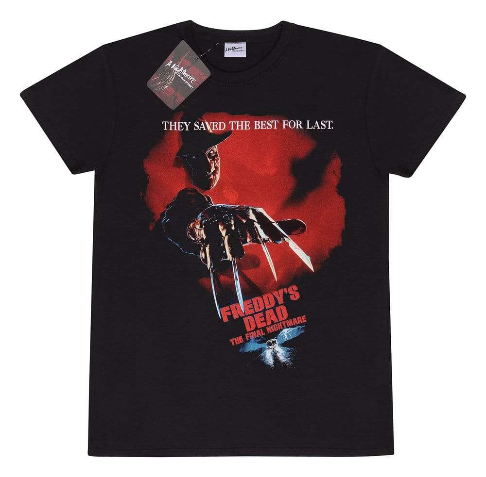 Nightmare on Elm Street T-Shirt Final Nightmare Black Size S