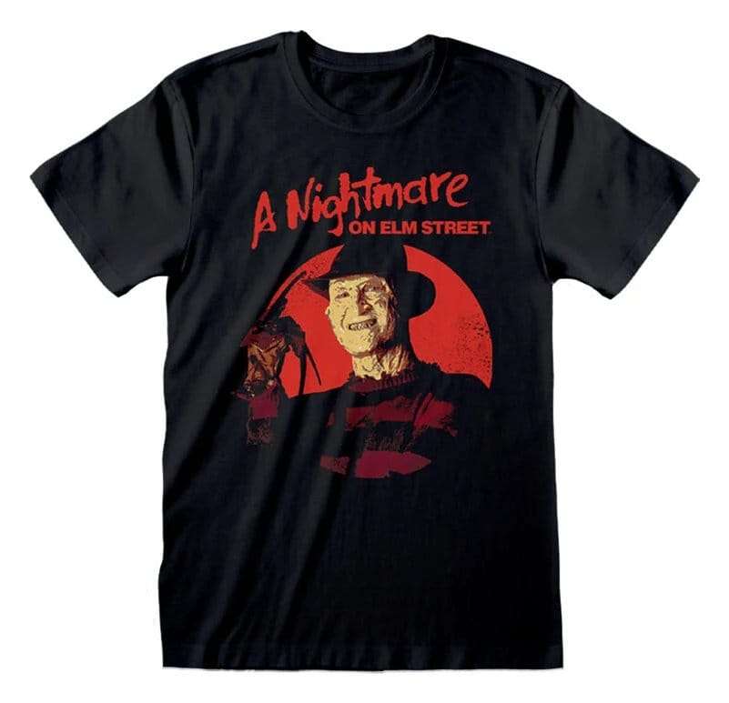 Nightmare on Elm Street T-Shirt Freddie Black Size S