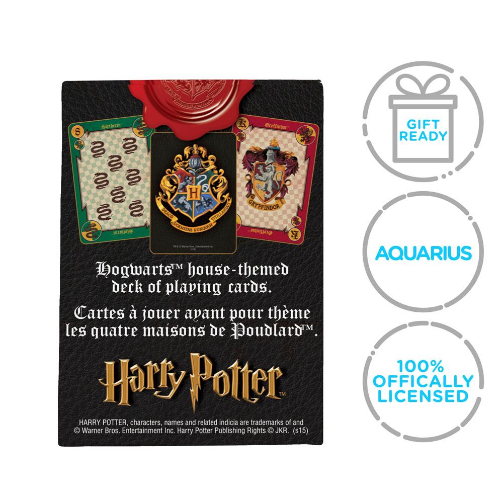 Harry Potter Spelkort med Crest Aquarius