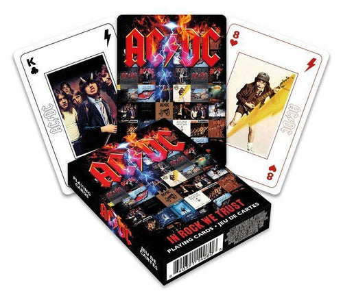 AC/DC Playing Cards - In Rock We Trust Aquarius