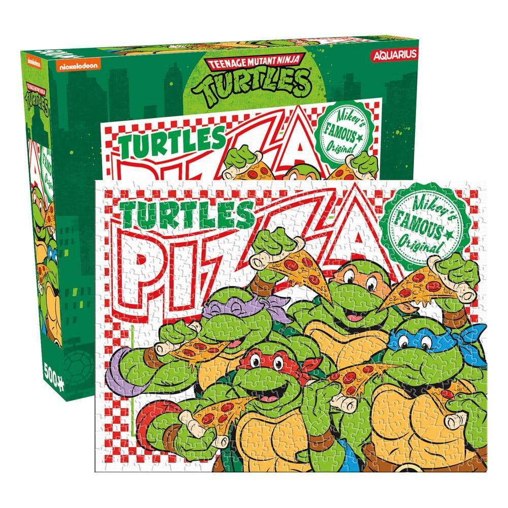 Teenage Mutant Ninja Turtles Pussel med Pizza (500 bitar) Aquarius