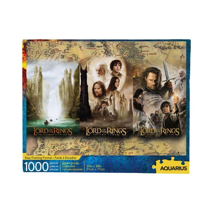 Lord of the Rings Pussel Triptych (1000 bitar) Aquarius