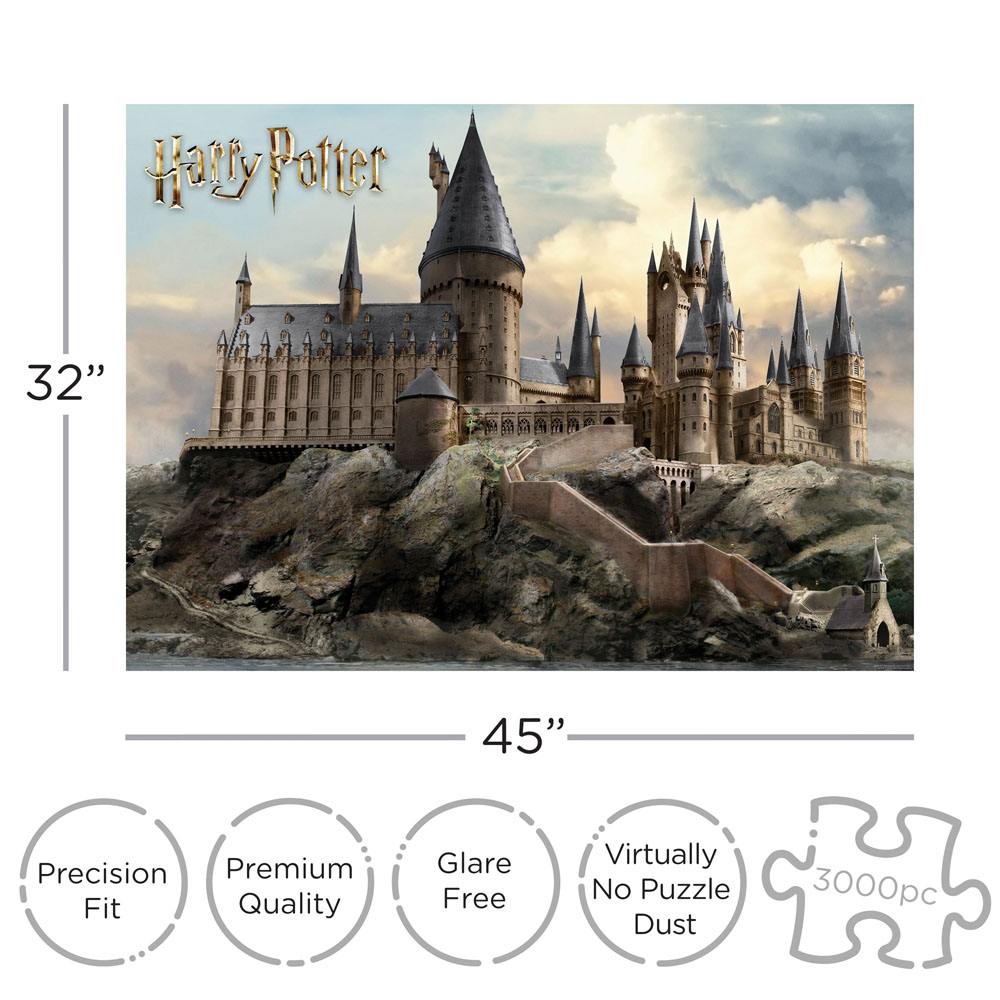 Harry Potter Jigsaw Puzzle Hogwarts - 3000 Bitars Aquarius