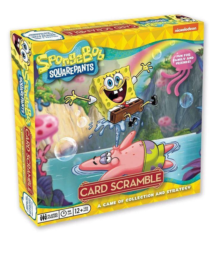 SpongeBob Brädspel: Card Scramble (Engelsk Version) Aquarius