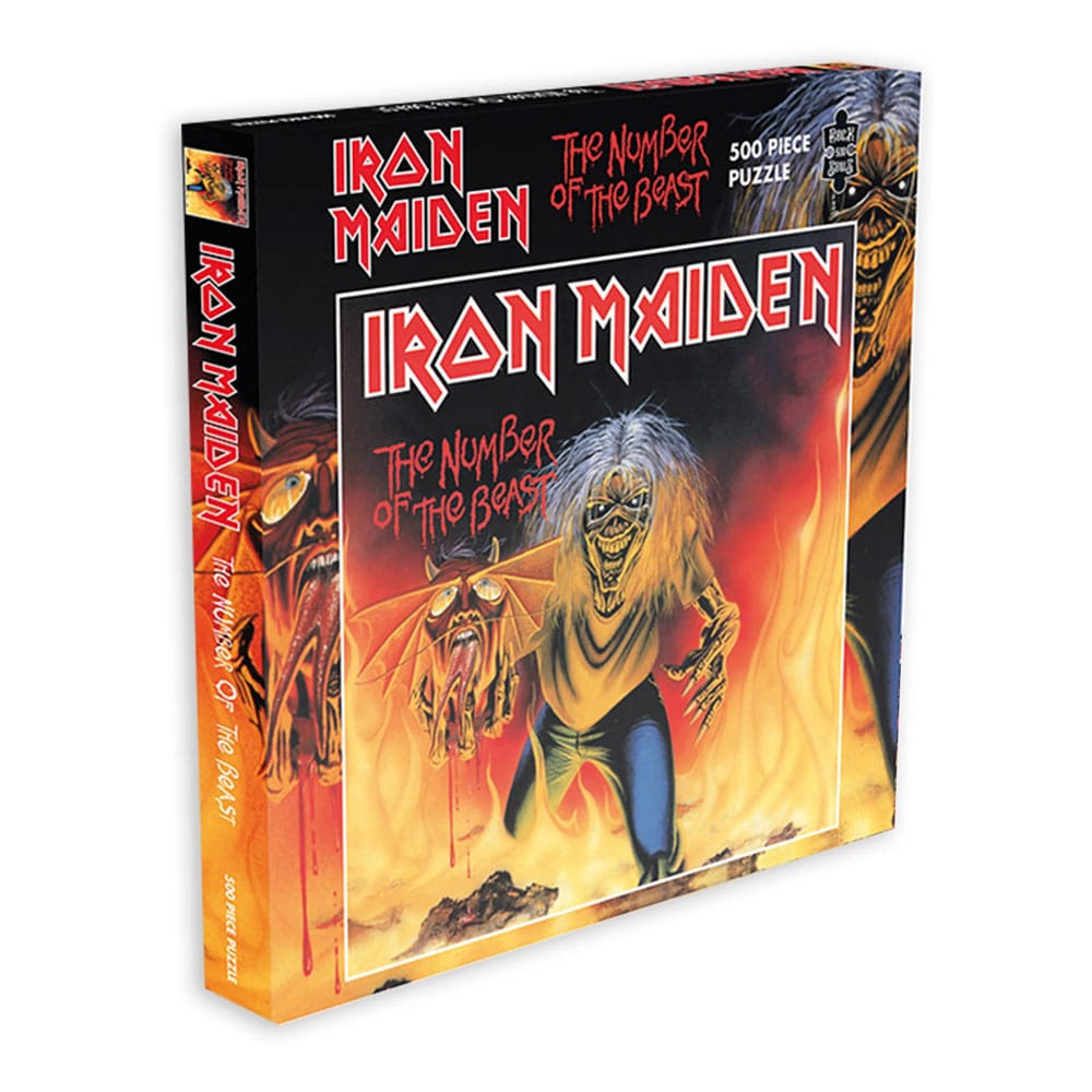 Iron Maiden Rock Saws Puzzle - The Number of the Beast (500 bitar) NMR Distribution