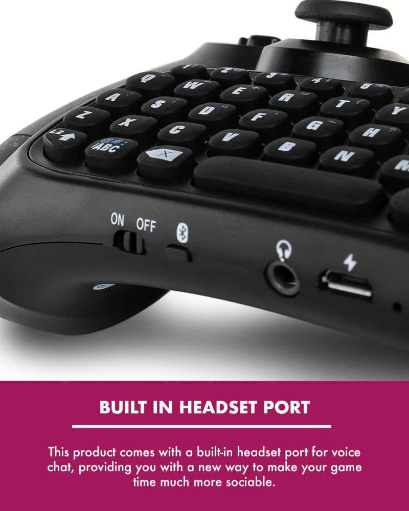 PlayStation 4 Mini Keyboard / Chatpad Bluetooth trådlös