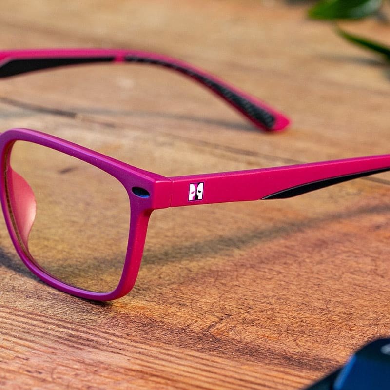 Numskull eSports Glasses Kids Pink Blue Light Blocking