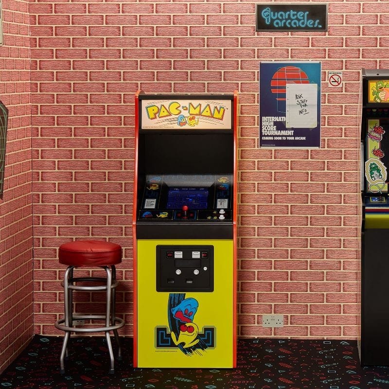 Quarter Arcades Accessories Brick Background