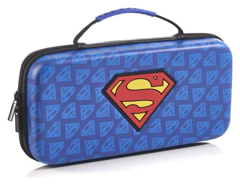 DC Comics Switch 2 Bärväska (Superman) – Officiellt Licensierad Nintendo Switch 2 Skyddsväska