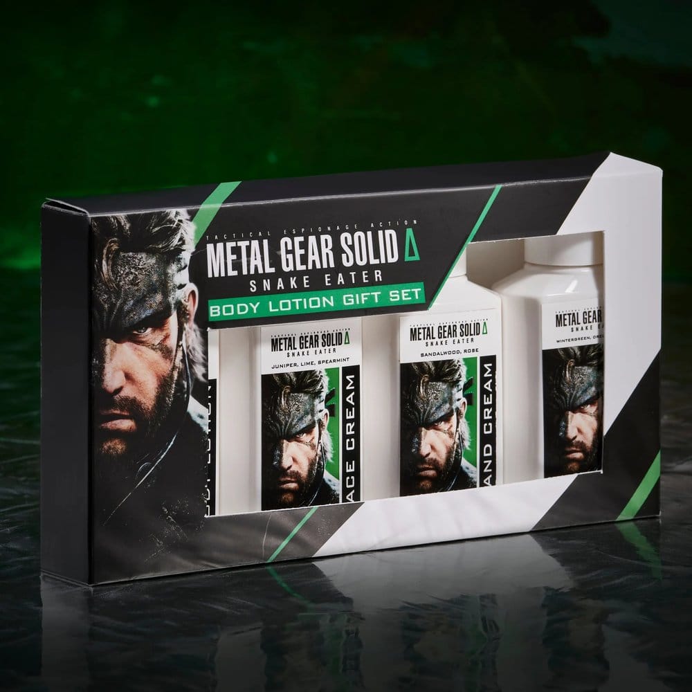 Metal Gear Solid presentset med body lotion