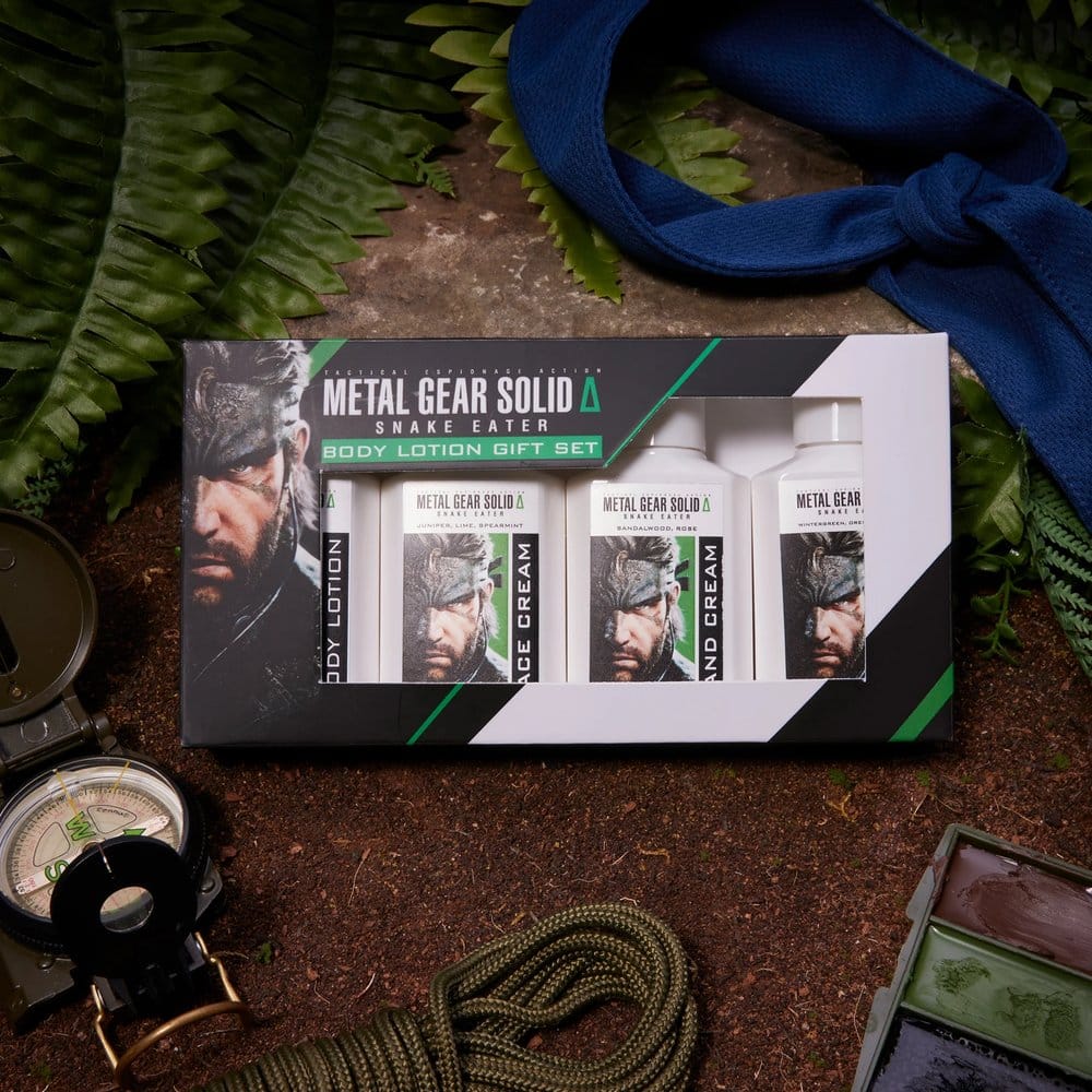 Metal Gear Solid presentset med body lotion
