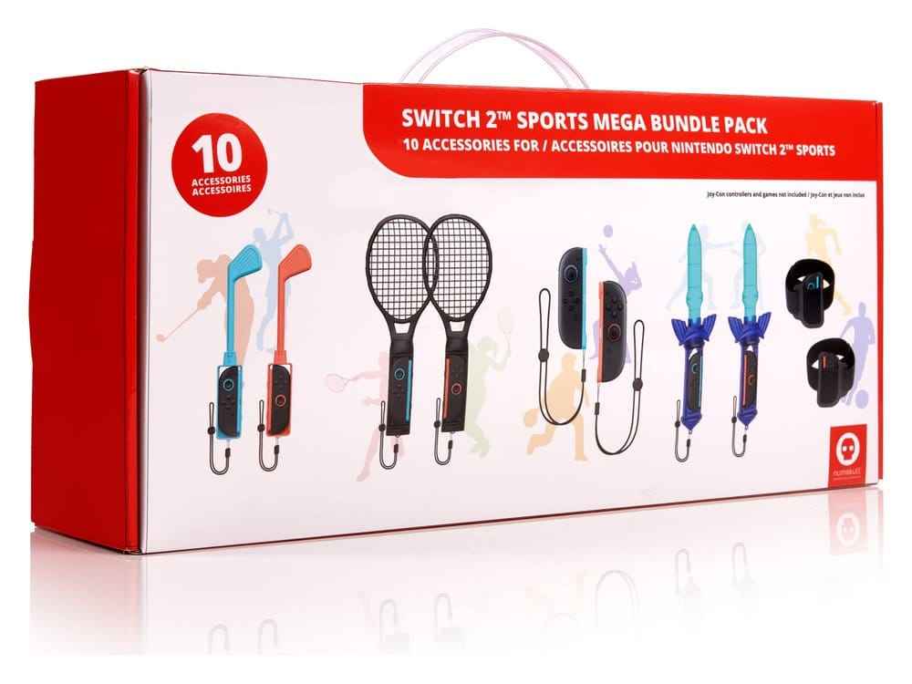 Nintendo Switch 2 Tillbehörsset Sportpaket 10-i-1