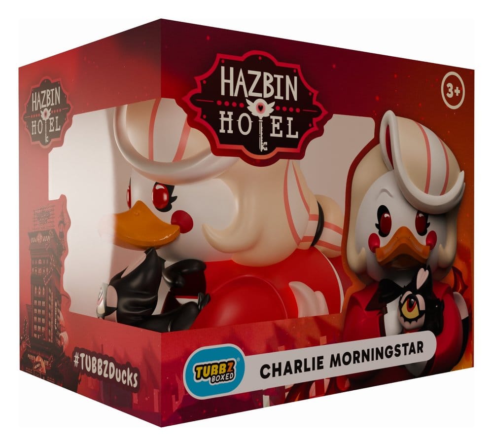 Hazbin Hotel Tubbz PVC-figur Charlie Morningstar i låda, 10 cm