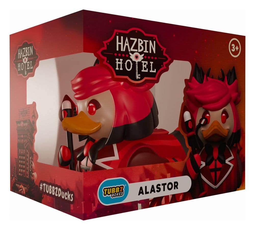 Hazbin Hotel Tubbz PVC-figur Alastor i förpackad utgåva, 10 cm