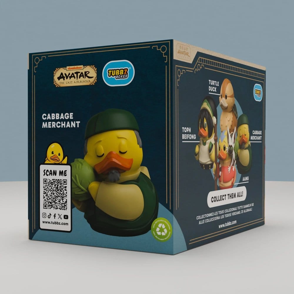 Avatar: The Last Airbender Tubbz PVC Figure Cabbage Merchant Boxed Edition 10 cm