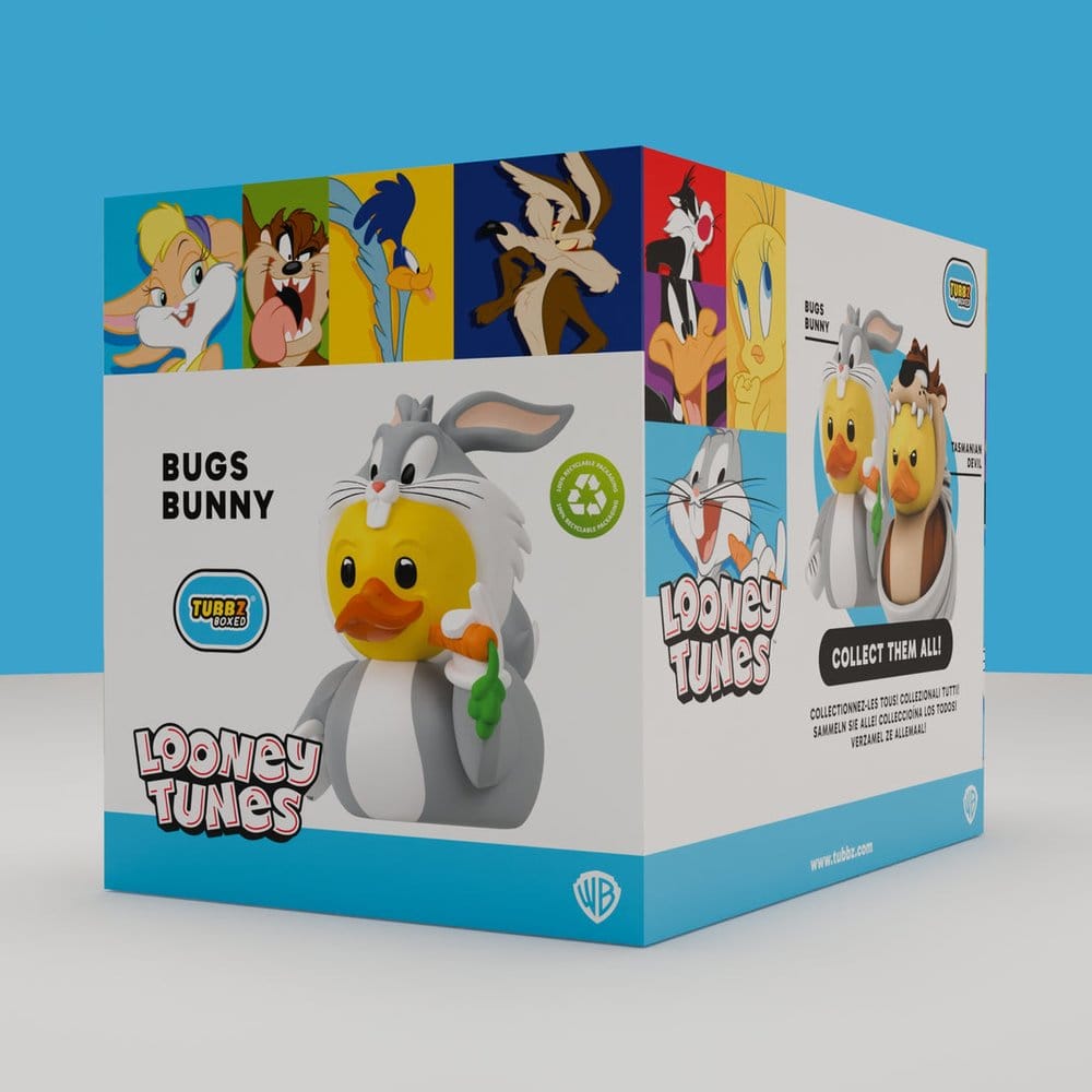 Looney Tunes Tubbz PVC-figur Bugs Bunny, Boxad Edition, 10 cm