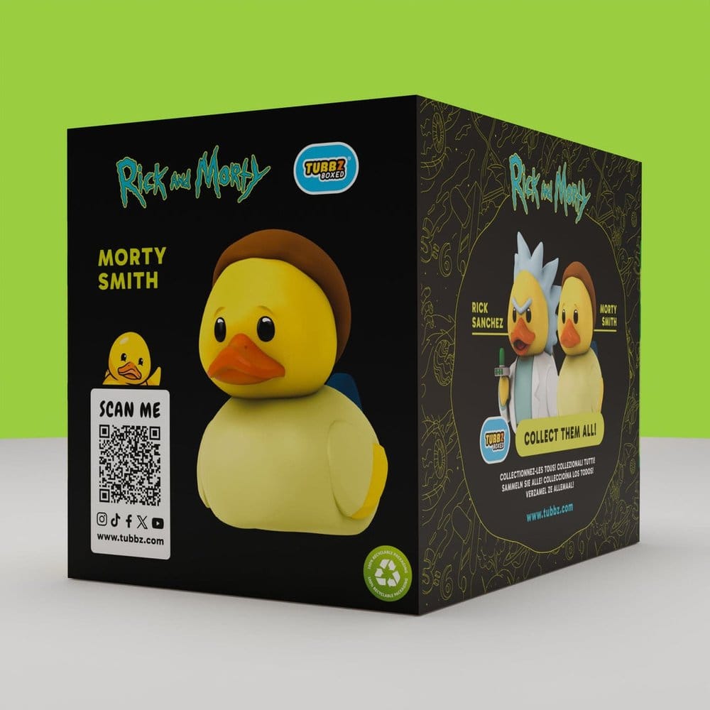 Rick and Morty Tubbz PVC-figur Morty i förpackad utgåva 10 cm