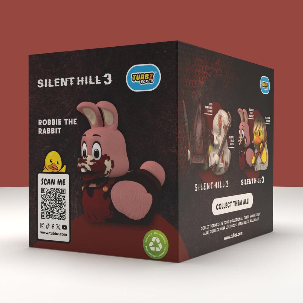Silent Hill Tubbz PVC-figur Robbie the Rabbit i förpackning, 10 cm
