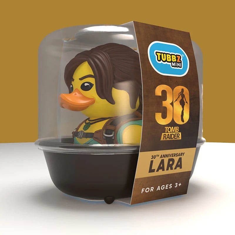 Tomb Raider Tubbz Mini PVC-figur Lara (30-årsjubileum) 5 cm
