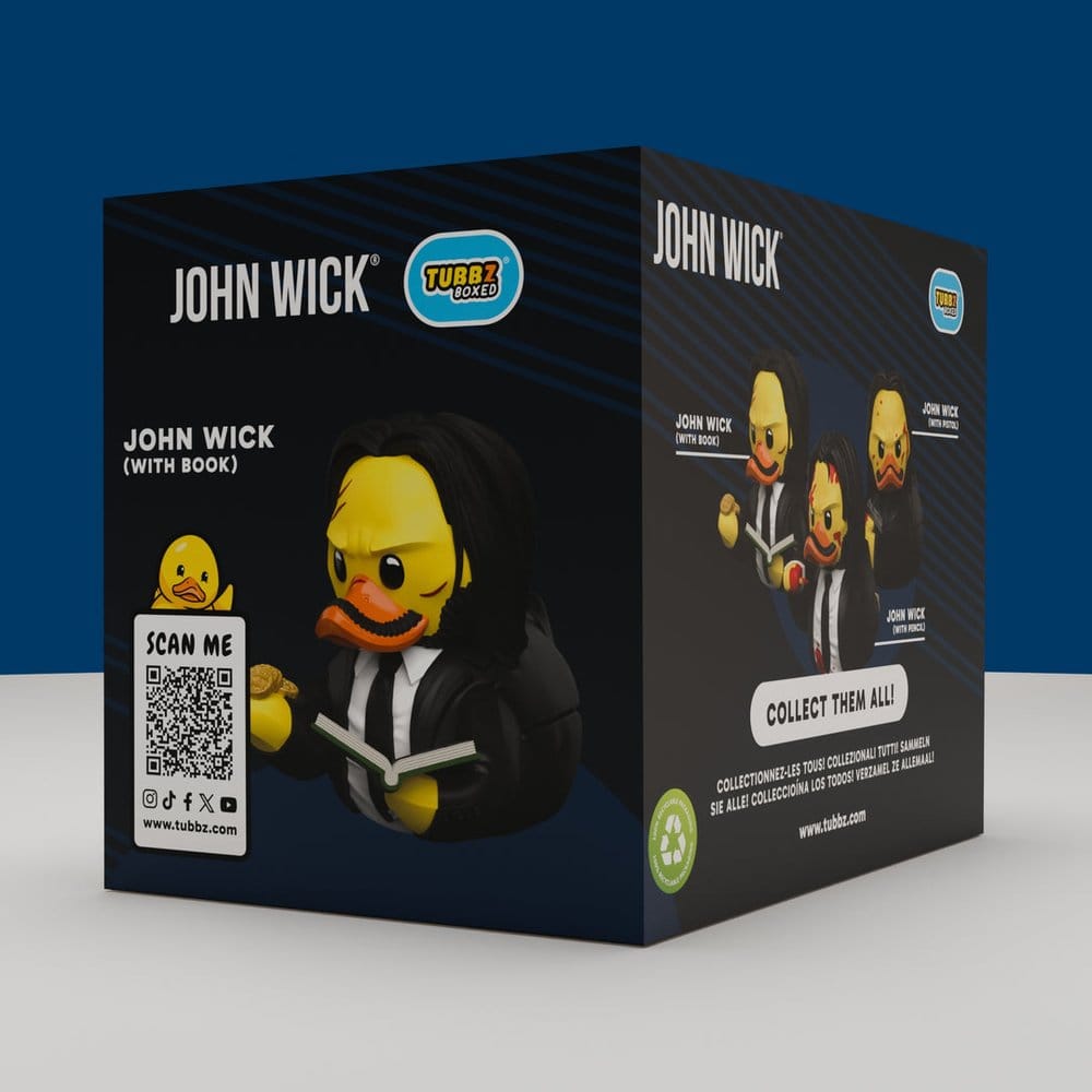 John Wick Tubbz PVC-figur Boklåda Utgåva 10 cm