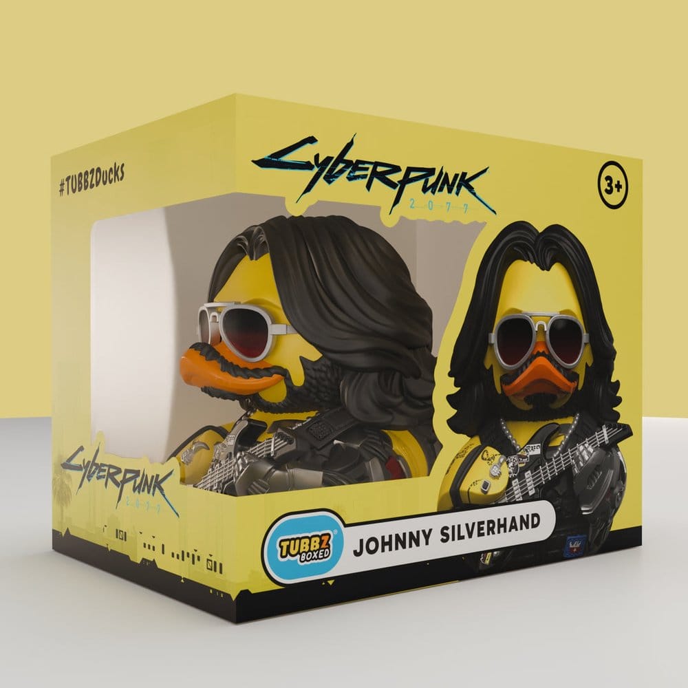 Cyberpunk 2077 Tubbz PVC-figur Johnny Silverhand Inplastad utgåva 10 cm