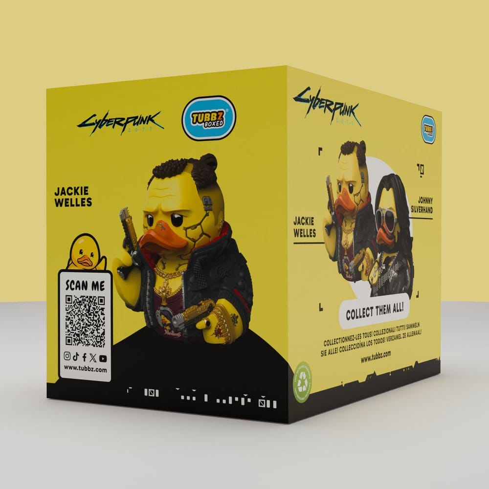 Cyberpunk 2077 Tubbz PVC-figur Jackie Welles Inköpt Fullversion 10 cm