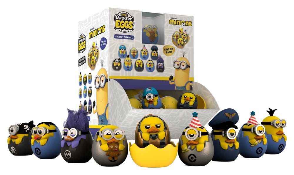 Minions Tubbz Mini Figurer Mystery Egg Blind Box Display (36 stycken)