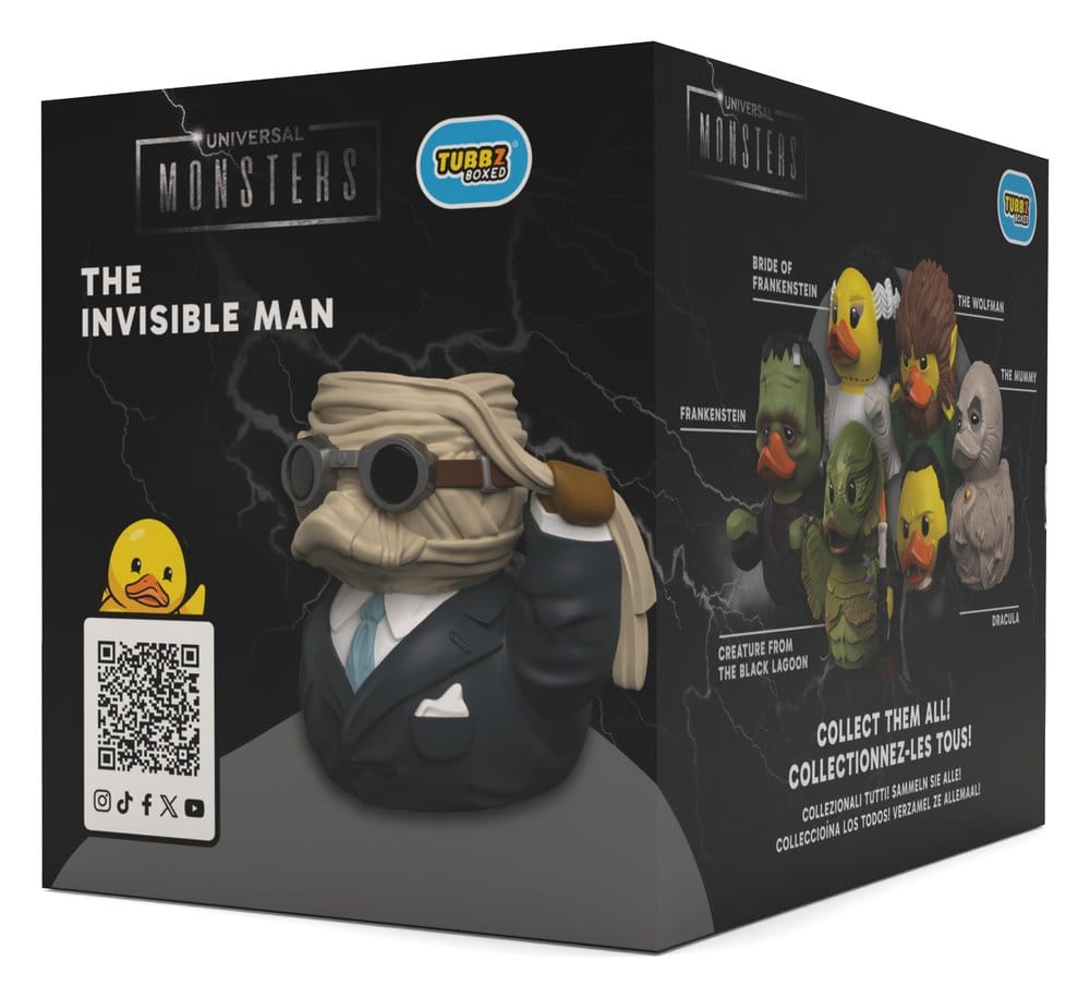 Monsters Tubbz PVC Figure Invisible Man 10 cm