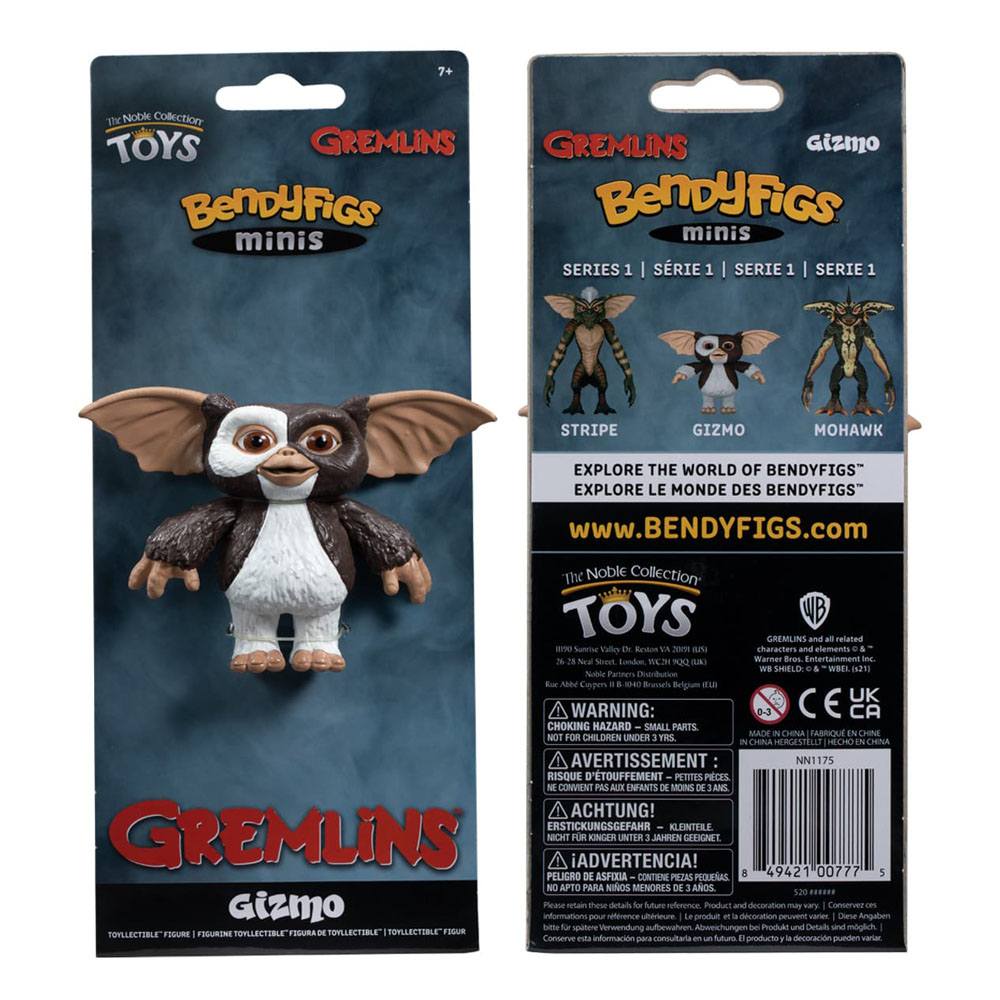 Gremlins Bendyfigs Bendable Mini Figur Gizmo 7 cm Noble Collection