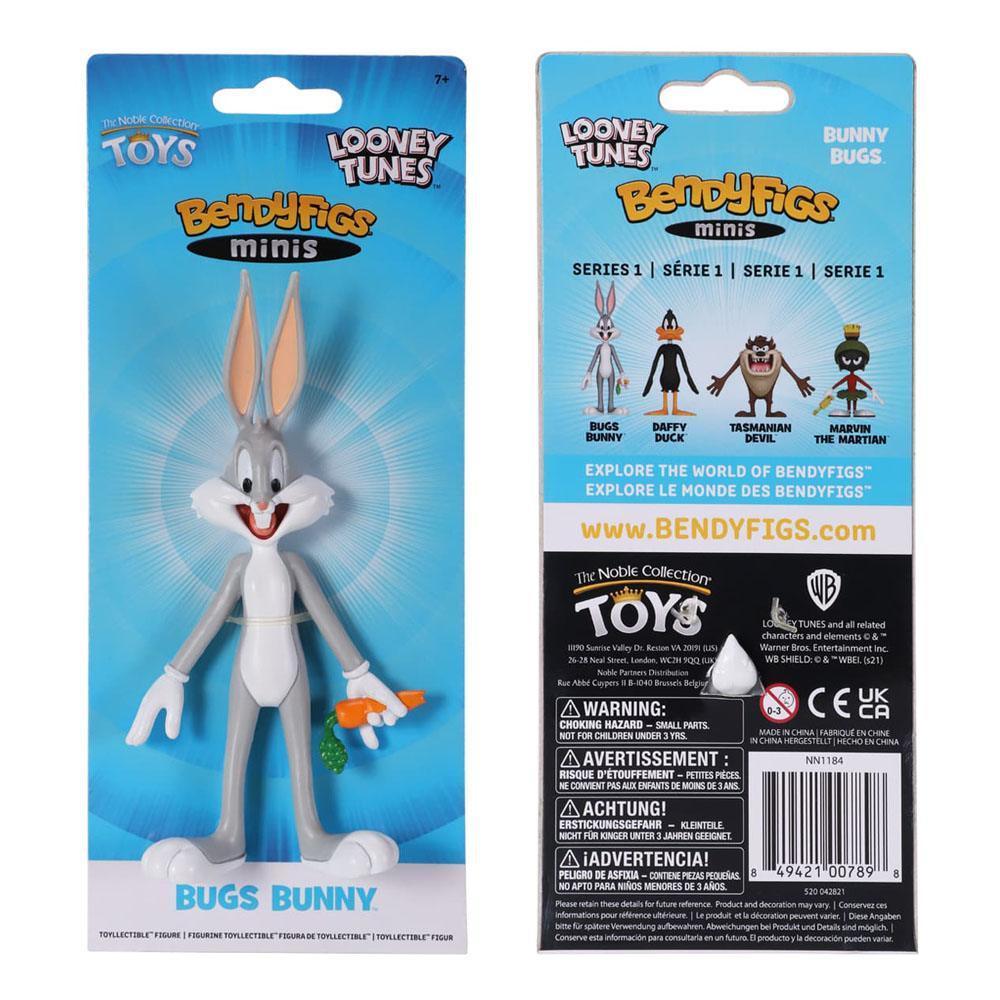 Looney Tunes Bendyfigs Bugs Bunny 14 cm Figur Noble Collection