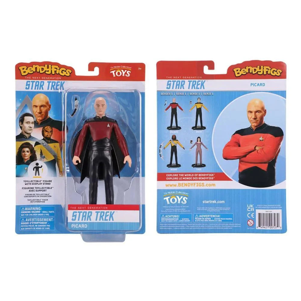 Star Trek: The Next Generation Bendyfigs Capt. Picard 19 cm Noble Collection
