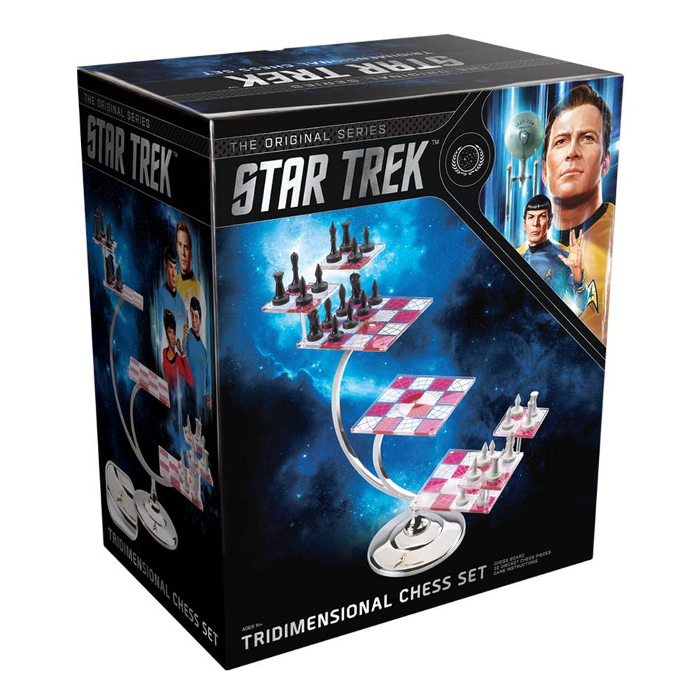 Star Trek Tri-Dimensional Chess Set Noble Collection