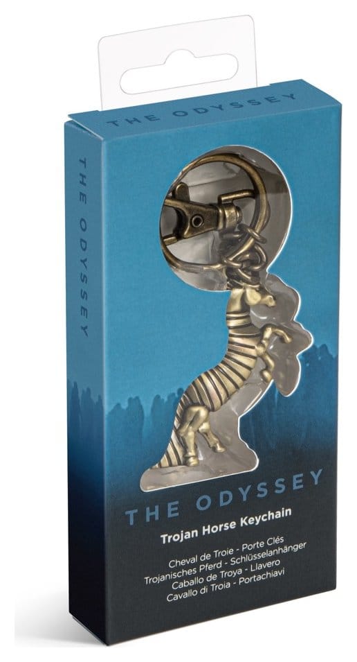 The Odyssey (2026) Nyckelring Trojan Horse 14 cm