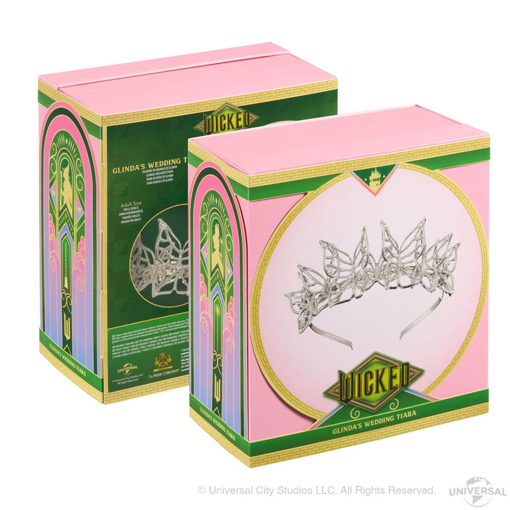 Wicked: Glindas Bröllop Tiara (Vuxenstorlek) – Officiell Prop Replica Noble Collection