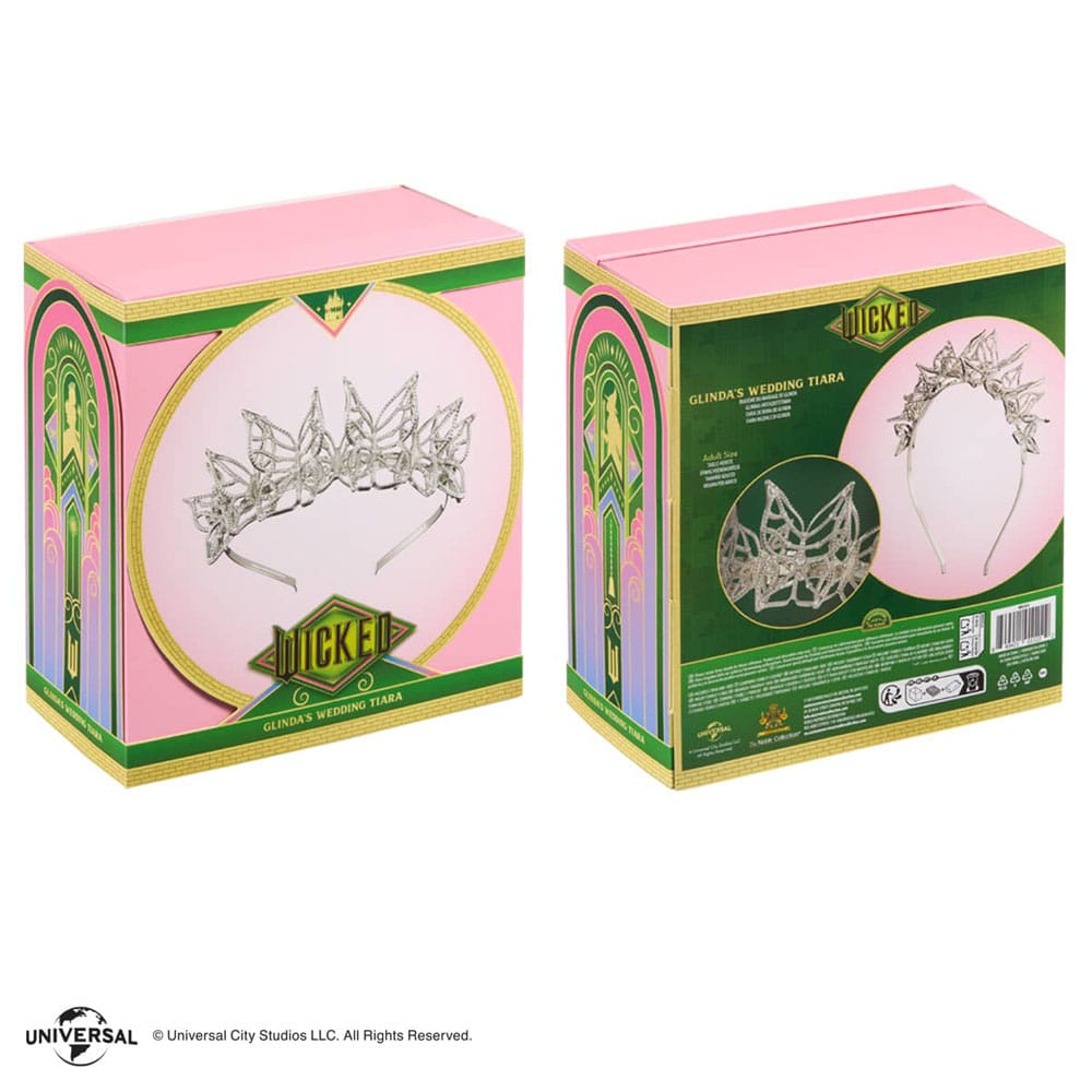 Wicked: Glindas Bröllop Tiara (Vuxenstorlek) – Officiell Prop Replica Noble Collection