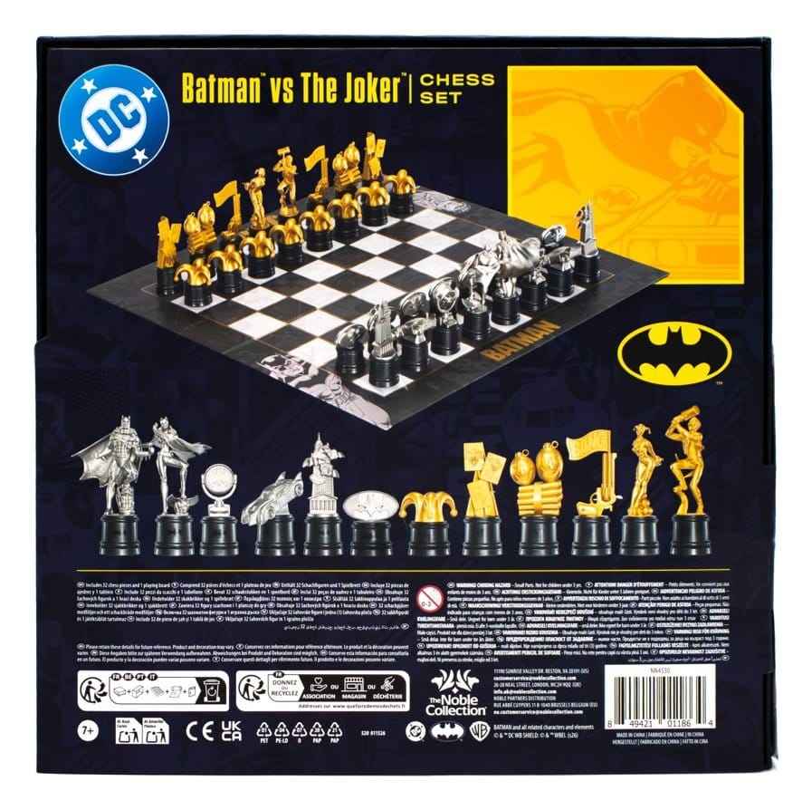 DC Comics Schackspel Batman mot Jokern 47 cm