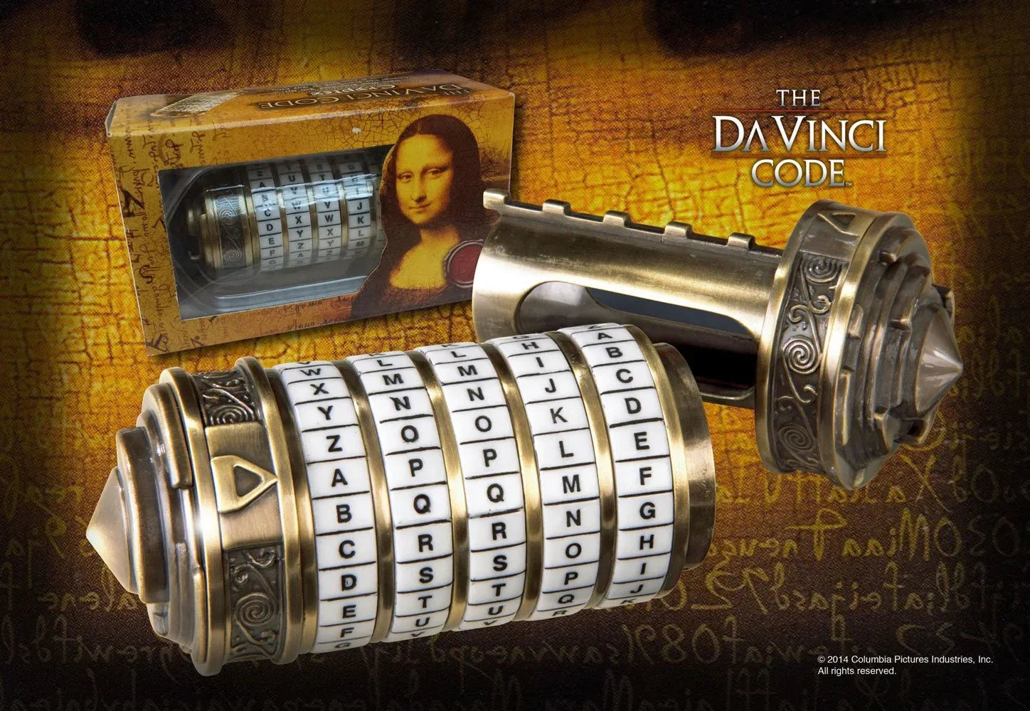 Da Vinci Code Mini Cryptex - Hemlig Lösenordsgömma