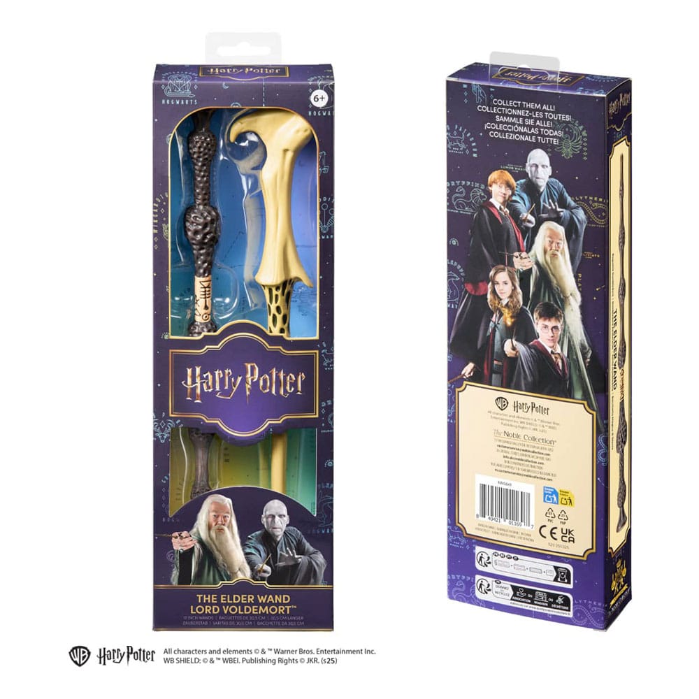 Harry Potter Rollspelsstavar: Elder och Voldemort 30 cm Noble Collection